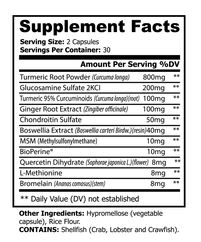 GreenCore Health Turmeric Curcumin